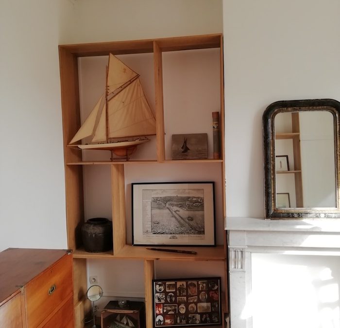 Bibliothèque bois sur mesure
